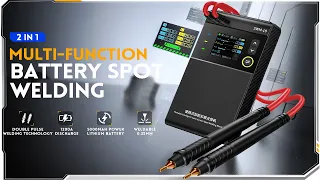 Say Goodbye to Huge Transformers and Batteries , FNIRSI SWM-10 Portable Battery Spot Welder