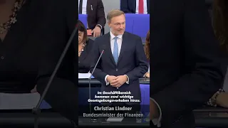 Strukturelle Defizite der Wirtschaft gezielt angehen. | Christian Lindner | #Shorts