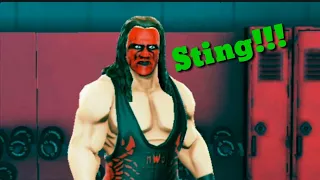 WWE Mayhem Sting Gameplay