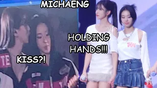 Mina kiss Chaeyoung? michaeng new moments,