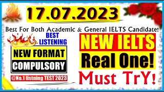 IELTS LISTENING PRACTICE TEST 2023 WITH ANSWERS | 17.07.2023