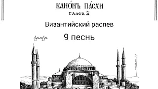 9 песнь / Канон Пасхи / Византийский распев