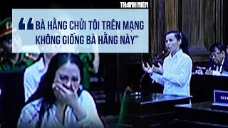 Bà Đặng Thị Hàn Ni: "Nguyễn Phương Hằng chửi tôi trên mạng không giống bà này"