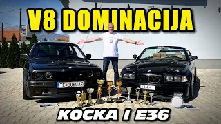 BMW Kockica V8 4.4 & BMW E36 V8 4.4