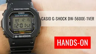 HANDS-ON: Casio G-Shock DW-5600E-1VER