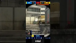 S1mple get clutch 1v5 vs Nip