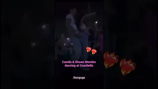 ❤️‍🔥🔥 Shawn Mendes & Camila dancing @ Coachella 2023 #shawnmendes #camila #coachella