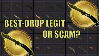 Best-Drop Scam or Legit? - Exposing CS:GO Sites #2 (SCAM SITE TEMPLATE?!)