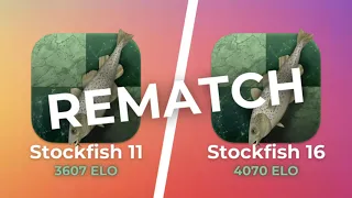 Stockfish 16 NNUE vs Stockfish 11, Stockfish Tournament Day 7, REMATCH