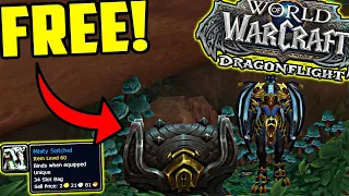 Get A FREE 34 Slot Bag in Dragonflight!