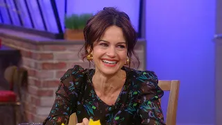 Carla Gugino On Lying About Her Age To Book "Troop Beverly Hills" Role Over 30 Years Ago