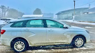 Снегопад в Мае. ЕСП нужная тема 👍АвтоВаз будь Безопасным !