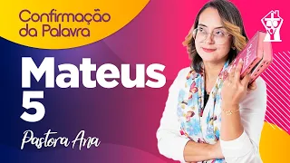 Mateus 5 Confirmação da Palavra