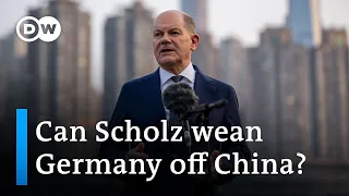 Germany's Scholz visits China as economic tensions remain high | DW News