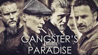 GANGSTER'S PARADISE || 4 TV Shows Crossover (Vikings, Peaky Blinders, Sons of Anarchy & TWD)