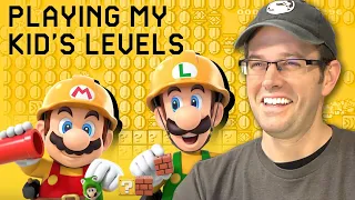 Mario Maker - My kid's levels - Episode 1