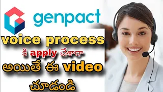How to attempt genpact voice assessment test in telugu