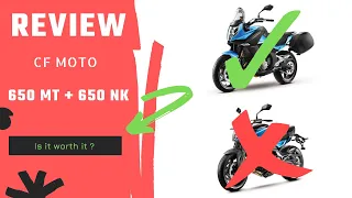 CF Moto 650 MT și 650 NK (una caldă, una rece!)