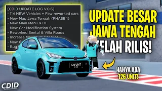 AKHIRNYA Update Jawa Tengah TELAH RILIS DI CDID - Car Driving Indonesia Update (Roblox)