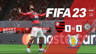 FIFA 23 - Flamengo x Corinthians | Brasileirão Série A 23 | PC™ Gameplay 4K 60 FPS