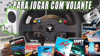 XBOX SERIES S - LISTA DE JOGOS PARA JOGAR COM VOLANTE THRUSTMASTER TMX PRO