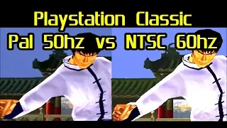 Pal on PlayStation Classic vs NTSC on Playstation