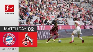 FC Bayern - 1. FC Köln  | 3-2 | Highlights | Matchday 2 - Bundesliga