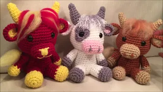 year of the ox crochet cow