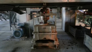 Привод бегунов мокрого помола «Вердес» (Испания) в работе на Кузьминецком кирпичном заводе