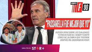 "#PASSARELLA FUE MEJOR QUE YO": Oscar #Ruggeri y la IMPERDIBLE CHARLA que tuvo con el Kaiser