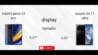 este teléfono Xiaomi acaba con las otras marcas...... Xiaomi mi 11 Ultra vs Xiaomi poco x3 pro
