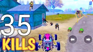 35KILLS!!😱 IN 2 MATCHES FULL RUSH GAMEPLAY😍 | SOLO VS SQUAD PUBG Mobile