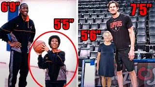 Top NBA Players With Really SHORT Parents