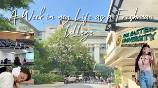 🌱A Week in my life as a Freshman College | Far Eastern University Manila 🔰