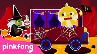 Baby Shark's Halloween Wheels on the Bus | Bus Play | Cartoon For Kids | Pinkfong Baby Shark