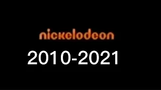 Все анимации эфирного лого Nickelodeon 2010-2022