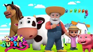 Farm Song For Kids - Old MacDonald Had A Farm - Kids Songs By Boom Buddies