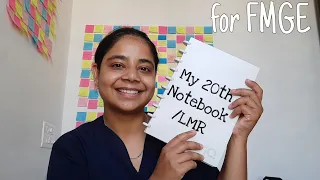 WHAT IS IN MY 20th NOTEBOOK/LMR? | WHAT IS IT ? | HOW TO MAKE ONE FOR YOURSELF? | Dr. ANUSHKA 👩🏻‍⚕️