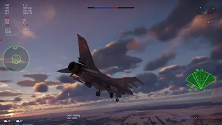 F-16 gameplay | Dev server | War Thunder