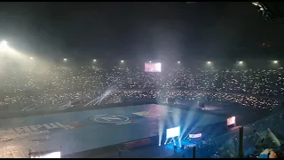 Festa Scudetto Napoli Campione d'Italia, Napul'è di Pino Daniele allo stadio Maradona