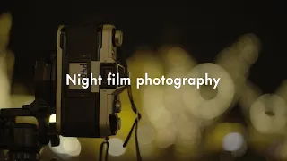 My first time shooting film at night | Canon ae-1