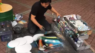 Spray ART LOCO making universe!!!!!