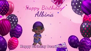 Happy Birthday Albina | Albina Happy Birthday Song