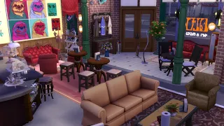 Speed Building Central Perk no The Sims 4