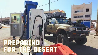 Sahara Desert - Preparations Before Travelling The Loneliness | Overlanding Africa - ep17