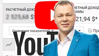 Андрей Иванов - ЗАРАБОТОК НА YouTube | ДОХОД ОТ ПРОСМОТРОВ
