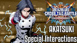 BlazBlue: Cross Tag Battle - Akatsuki's Special Interactions