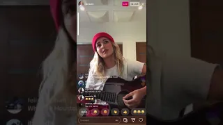 Tori Kelly sings “Stick Wit’ You” on IG Live 4-17-20