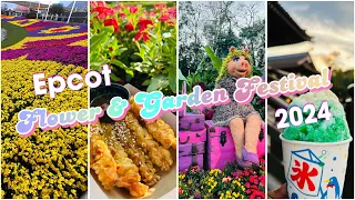 EPCOT INTERNATIONAL FLOWER & GARDEN FESTIVAL 2024 | EATING AROUND THE WORLD | FOODIE GUIDE