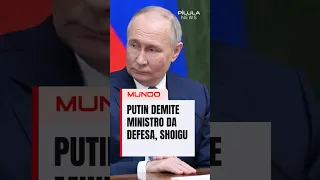 Putin demite Shoigu #putin #russia